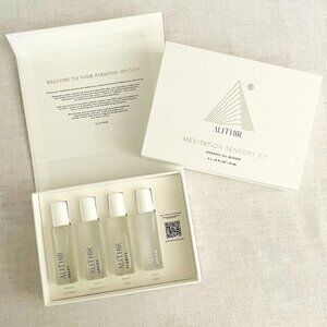 Alithir Meditation Sensory Kit Organic Oil Blends 4 pack